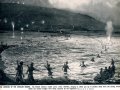 The Sphere - rivista inglese che riprende scene notturne della battaglia tra truppe inglesi e tedesche sul fiume Sangro