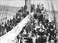 emigranti sul ponte terza classe