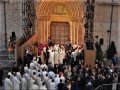 Il rito di apertura della Porta Santa nella Basilica di Collemaggio. Perdonanza 2019